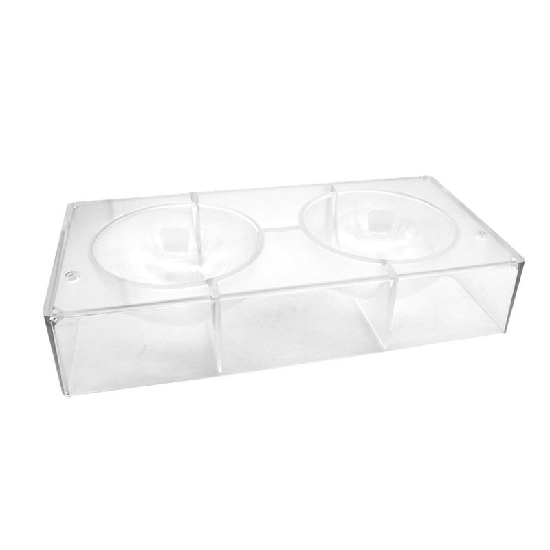 Goldbaking Largest Half Ball Chocolate Mold Ball Polycarbonate Candy Mould Chocolate Semi Sphere Mold Tray (X-Large 3.94inch) - Image 2